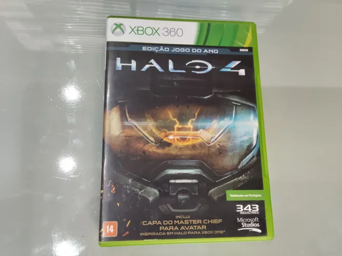 Halo 4 português  xbox 360 completo 