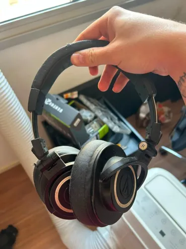 audio technica m50x usado