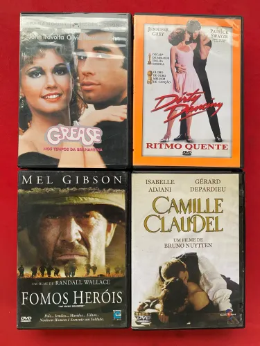 LOTE DE FILMES EM DVD 