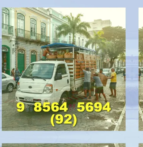 Frete ]= com Ajudantes @: Transporte Seguro de Cargas