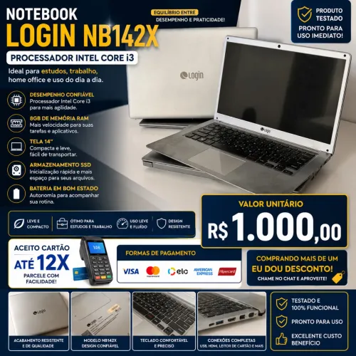 PRA VENDER RÁPIDO NOTEBOOK BARATO
