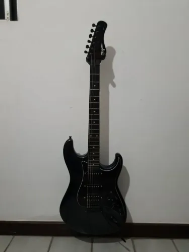 Guitarra tagima Sixmart preto-azulado