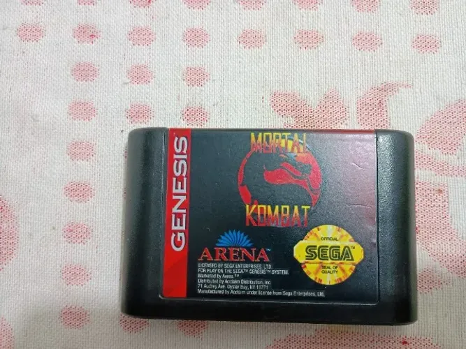 Cartucho Mortal Kombat