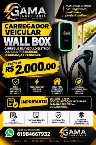 Wallbox / carregador veicular