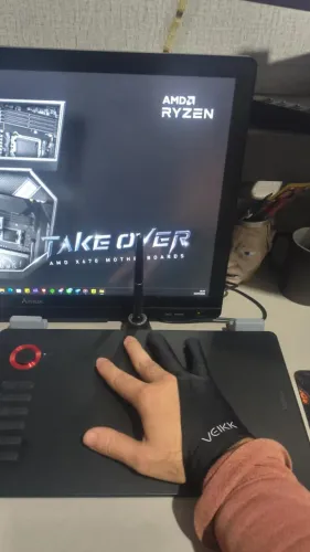 VEIKK A15Pro Mesas Digitalizadoras, Tablet com 12 teclas de atalho