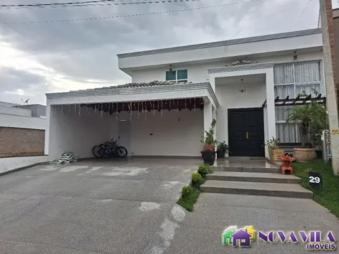Casa em Condomínio de Luxo na Vila Jorge Zambon em Jaguariúna-SP: 3 Quartos, 2 Suítes, 2 S