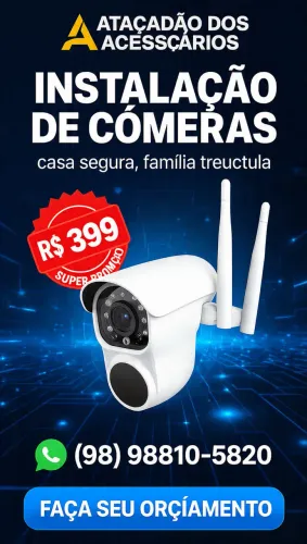 Instalação de câmera de segurança
