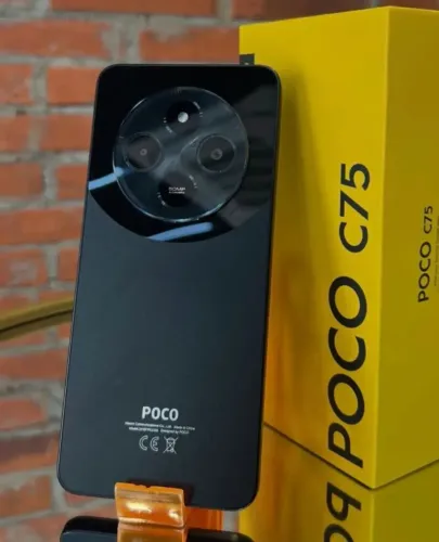 Xiaomi Poco C75 256GB / 8GB RAM - Cor Preta (Black)