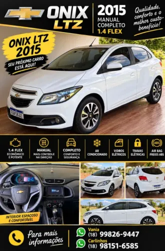 Chevrolet Onix Hatch LTZ 1.4 8V Flex Power Mec. 4P 2015