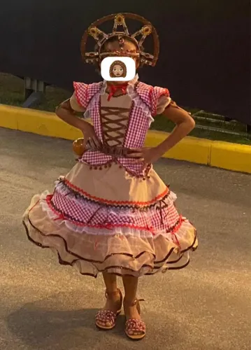 Vestido de cangaceira