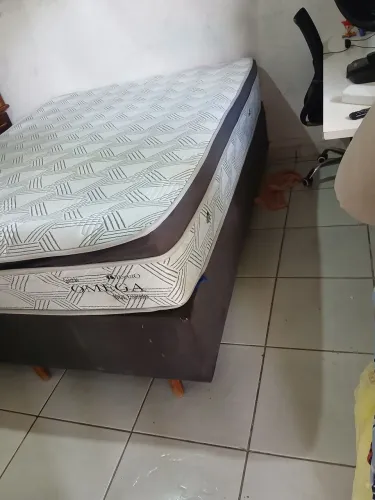 Cama box casal Queen