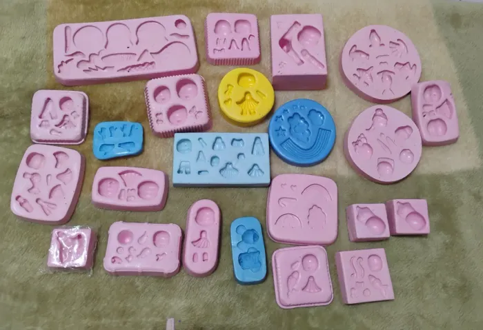 Moldes de silicone para biscuit 