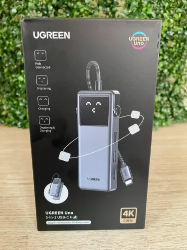 Hub Uno 5 Em 1 Ugreen 3x USB-A 1x Usb Hdmi 4k@60hz