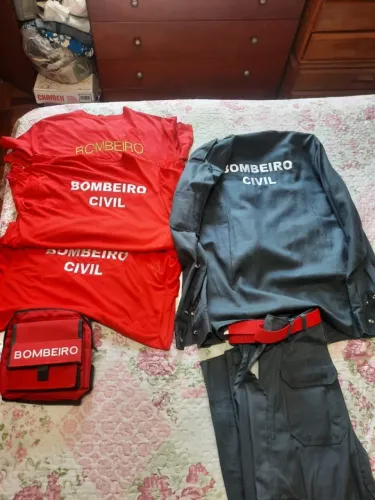 UNIFORME COMPLETO BOMBEIRO CIVIL