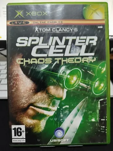 Jogo Splinter Cell Chaos Theory Importado europeu 