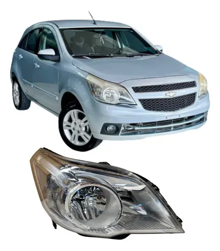 Farol Chevrolet Agile 2010 2011 2012 2013 25121104 Direito