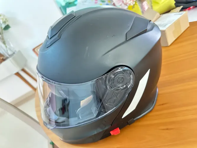Capacete X11 Turner Escamoteável Oculos Interno Articulado