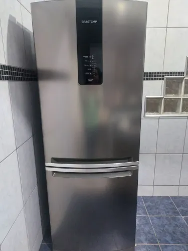 Geladeira inversa inox