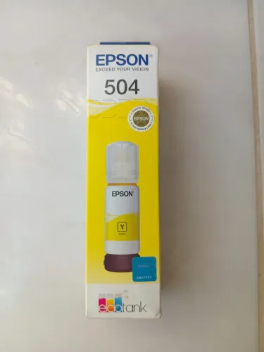 Refil de tinta  Epson amarelo (novo na caixa)