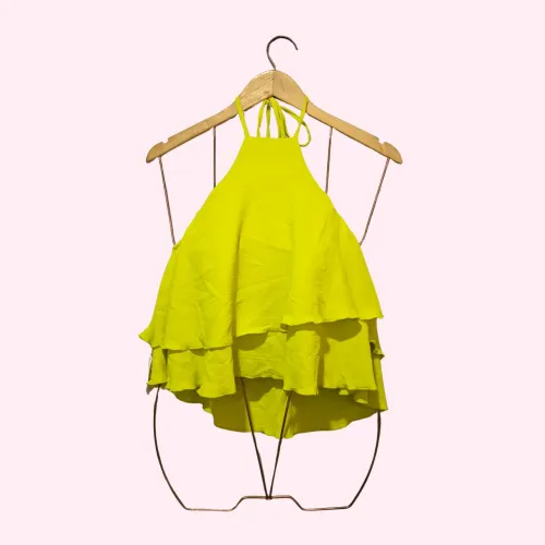 Cropped verde lima