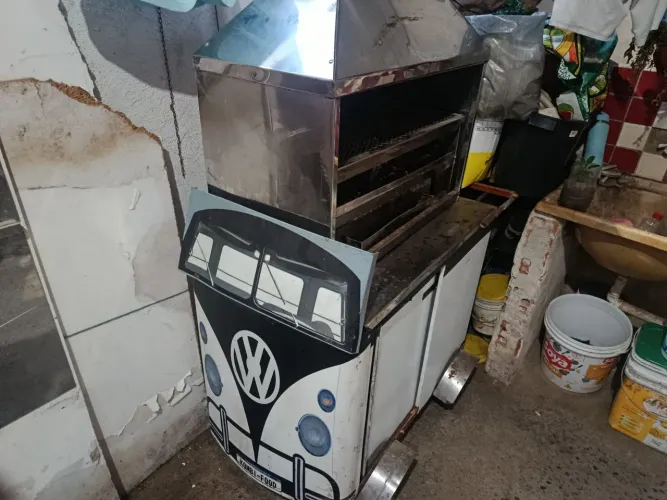 Carrinho de churrasco