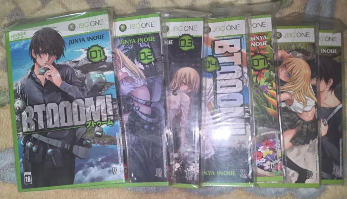 Mangá JBC Btooom! 1 ao 7