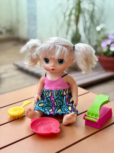 Baby Alive Macarrãozinho funcionando