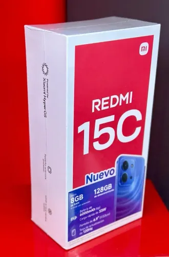 Xiaomi Redmi 15C - 4GB - 128GB - Global - MINT GREEN - Produto Novo com Garantia da Loja