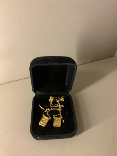 Escapulário Feminino ouro 18k - BARBADA