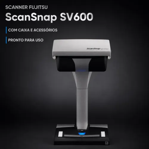 Scanner Fujitsu ScanSnap SV600 novo, na caixa e nunca usado