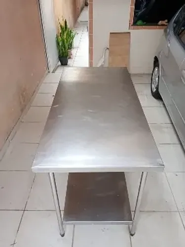 Mesa inox 150 x 70 