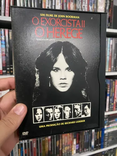 O Exorcista 2 O Herege DVD Snapcase Raro Impecável 