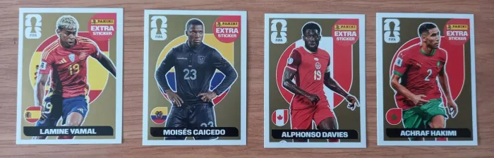 Figurinha Copa 2026 Legends Ouro