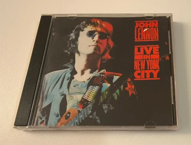 CD John Lennon - Live In New York City - Live -EMI - Parlophone - Ind. Brasileira