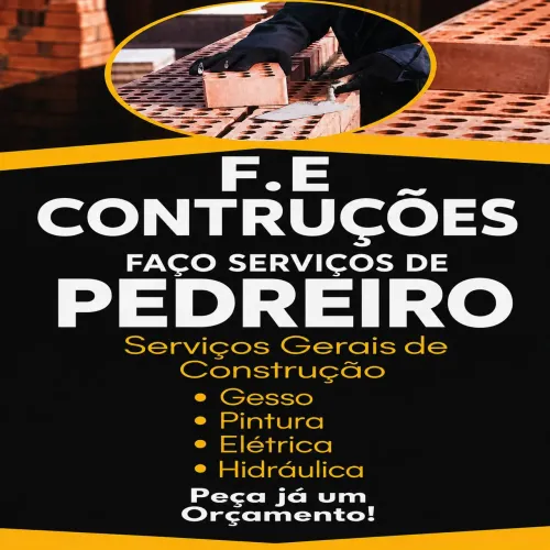 Serviços de CONSTRUÇÃO GERAL