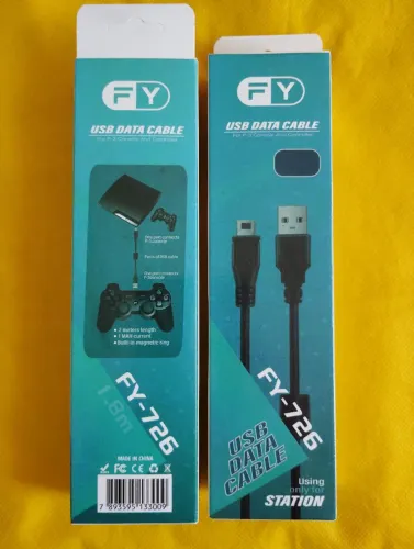 Cabo Usb Controle Ps3 V3 1.8m Blindado Alta Velocidade