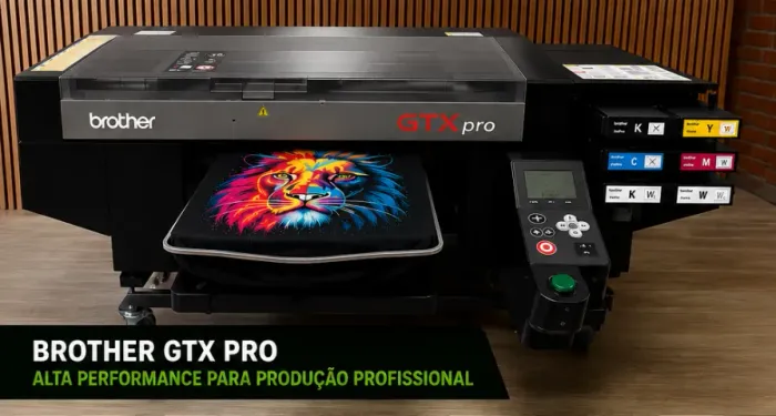 Impressora Têxtil Brother GTX Pro DTG Industrial | Alta Produção | Excelente Estado