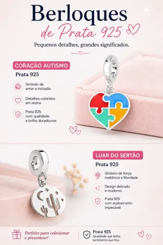 Prata 925 garantia vitalícia