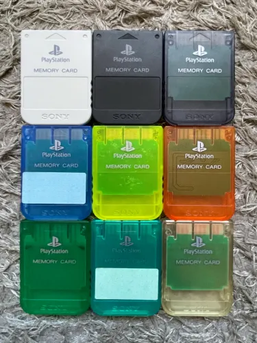 MEMORY CARD - PS1 -ORIGINAIS