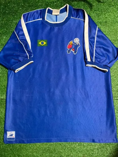 Camisa Copa do Mundo França 1998 Template Brasil