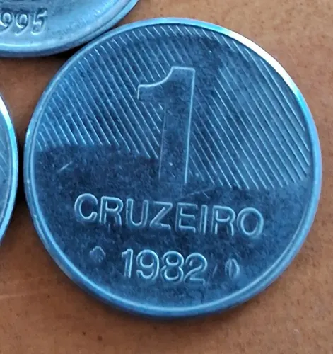 Moeda Brasileira de 1 Cruzeiro - 1982