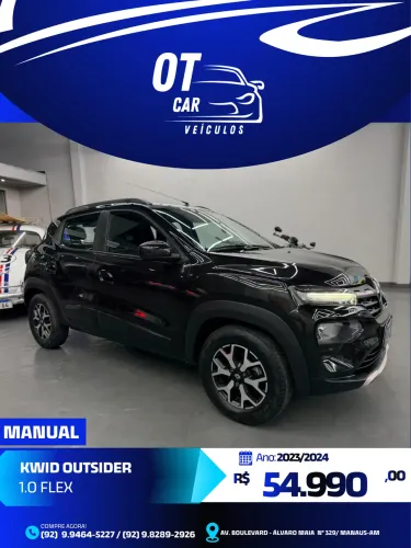 Renault Kwid Outsider 1.0 Flex 12V 5P Mec. 2024