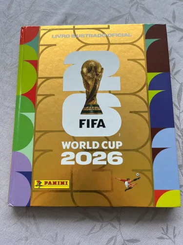 Álbum Copa Panini 2026 completo
