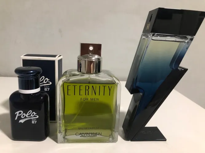 Vendo ou troco polo 67, calvin Klein eternity, badboy cobalt