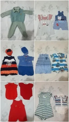 Roupas para bebês semi novas