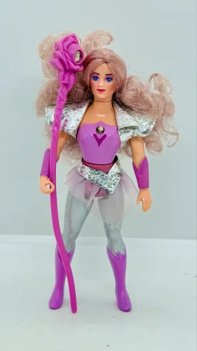 Boneca Cintilante She Ra / He Man Vintage Anos 80