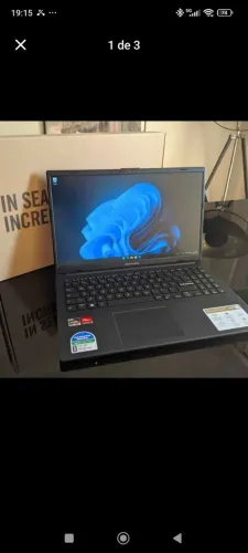 Notebook Asus Vivobook Go 15 Ryzen 5 7520U 8Gb RAM 256Ssd