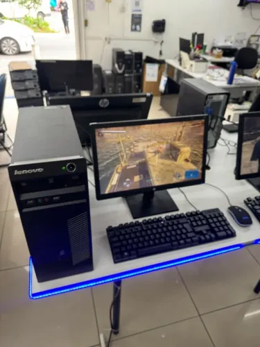 PC Completo Lenovo i5 4th Geração 4GB 500GB HD Monitor 18.5