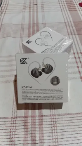 Fone KZ Krila COM MICROFONE - Lacrado (Melhor que EDX/ZSN)