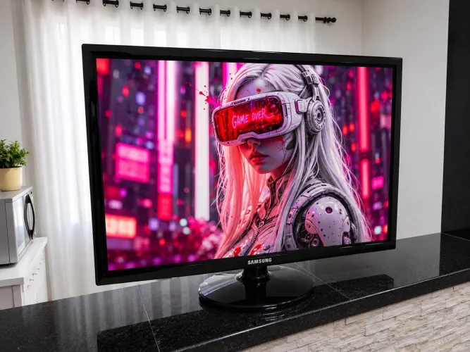 Monitor Samsung 24? Full HD Gamer - Modelo S24D332H